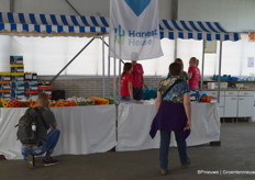 Ook in de schuur bij De Bakker, een kleine presentatie van Harvest House