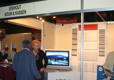 De stand van Eekhout Bouw & Kassen.