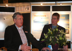 Andre van der Meer en Jan Hopmans van SGS Nederland.