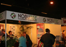 De stand van Nobutec Kassenbouw en Scherming.