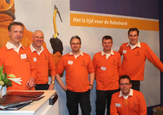 De mannen van de Rabobank...