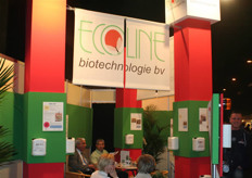 De stand van Ecoline Biotechnologie.