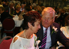 Piet Blankendaal en zijn vrouw. Zonder haar was het hem allemaal niet gelukt.