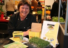 Liesbeth Boeksteijn is de grote promotor van Broccocress