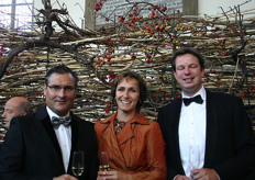 Willem van Mierlo (Bouwgroep), Nicolien en Lars Boellaard (Westland Partners)