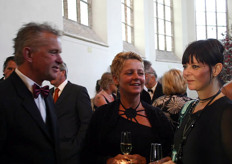 Jan en Jeannette van Heijningenm (Eminent) en Nicole den Toom (Koppert Cress)