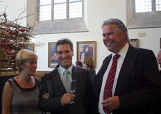 Sylvia Olsthoorn, Paul Thoen (het Hele Westland) en Peter Olsthoorn (Pothos Plant)