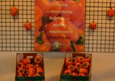 de stand van de Oranje Paprika Vereniging