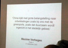 Vanaf hier een aantal slides van de presentatie van Wim van der Geijn