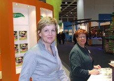 Yvonne Geurten van The Greenery met collega