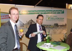 Arie Verhoeven en Arthur Vijverberg van Vellekoop.