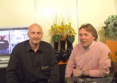 Peter Janssen en Theo Knikkenberg van De Winter Logistics