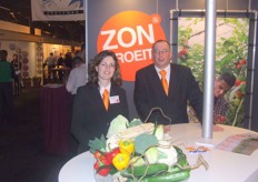 Jolanda van der Leur en Rick Mengers van Veiling ZON