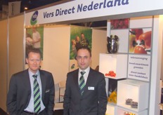 John van Kleef en Kees van Zon van Vers Direct Nederland.