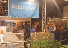 De stand van Micothon.