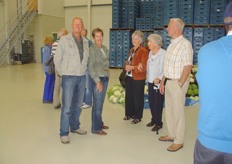 Oud-Greenery medewerker Peter van Westen samen met zijn vrouw.