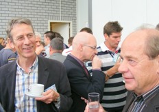 Henk Haitsma en Wim Buijks van Enza Zaden