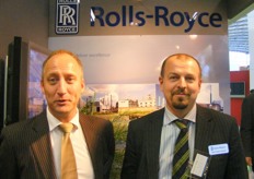 Jerôme Vinke en John Kristian Johnsen van de Roll-Royce WKK's