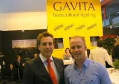 Jesse Groen en Marcel Maat van Gavita.