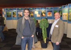 Michael van Baekel en Henri van der Steen van Syngenta