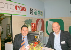 Fred Kloen en collega van OTC Holland