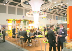 De open Olympic Group stand