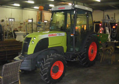 De nieuwe Claas trekker