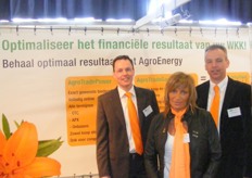 Edwin Melief, Marjolein de Vries en Kees Tetteroo van AgroEnergy