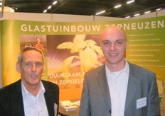 Frans de Bruijne en Arjan Boers van Glastuinbouw Terneuzen