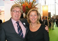 "Willem van der Loo en Saskia Sanders van Horti Fair. "We blikken tevreden terug naar Horti Fair 2009"