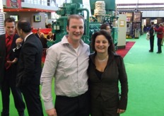 Geen stand, wel aanwezig: Willem en Marieke Delisse van WD Products