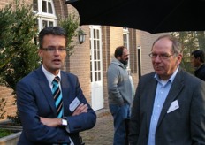 Frans-Peter Dechering (Blooming Bizz Management) en Theo Hydra (HA Consultancy)