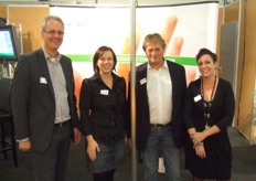 De stand van Hands To Work met o.a. Rob Stoll, Marianne Zwiers en Kim Hendriks