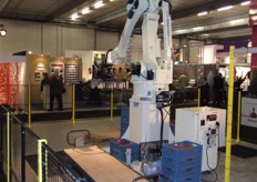 Koat had veel plaats ingeruimd voor de machines op de beurs