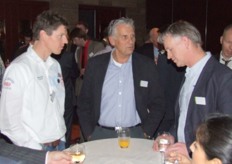 Aad van Kester (Kesgro), Leo Zwinkels en Stefan van Adrichem (beide Prominent)