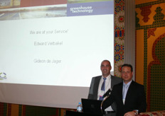 Presentatie van Edward Verbakel en Gideon de Jager