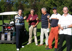 Arjen Westdijk, Peter van den Dool, Wim van Dijk, Wim Zuidgeest en Ton Hendriks