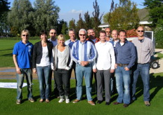 Hier komt de golftoekomst! De deelnemers van de clinic.