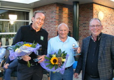 Jan Bakker en Louis van der Burg sr werden samen tweede.