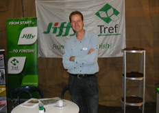 Marc de Bruin in de Jiffy stand