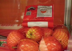 Reinier had een QR code op zijn fruit gezet