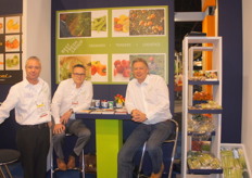 Ron Poppelaars vertegenwoordigde Fruit World, Jurgen van 't Hoff Bio World en Kees Kleingeld Citrus World