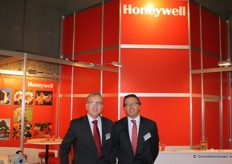 Geert Helderman en Bob Heil van Honeywell