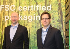 Ronald de Wildt van De Jong Verpakkingen en Mark Breugelmans van Green Packaging System