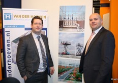 Pascal den Heijer en Marc van Dijk van Van der Hoeven Kassenbouw