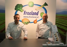 Niels Lunenborg en Kees van den Bosch van vollegrondspecialist Freeland