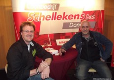 Johan Eveleens bij John Schellekens in de stand