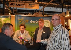 Arjan Sonneveld, Chris ter Hark en Gert Jan Lekkerkerker van Grow Group