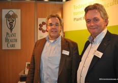 Pius Floris en Johan de Bakker van Plant Health Care