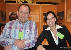 Marc Geboers en Patty Bergman van G&G Unit Services